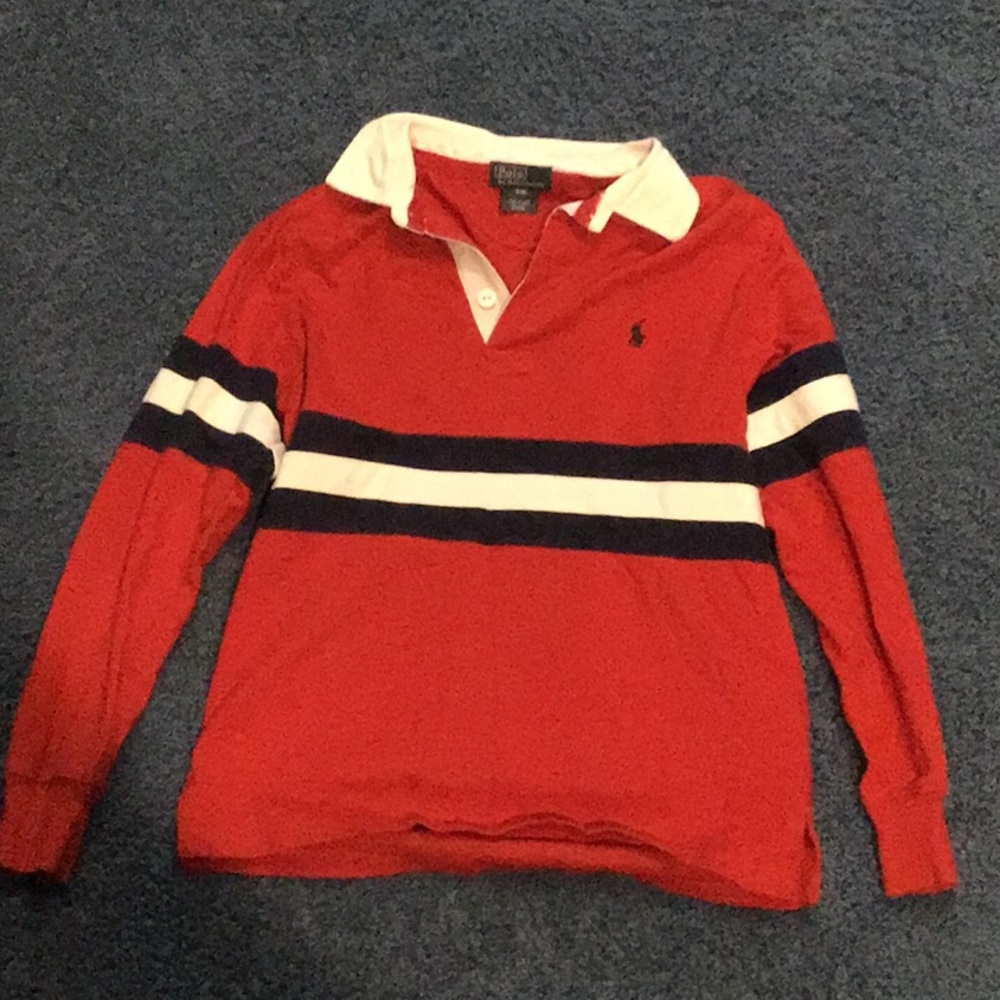 Polo shirt red